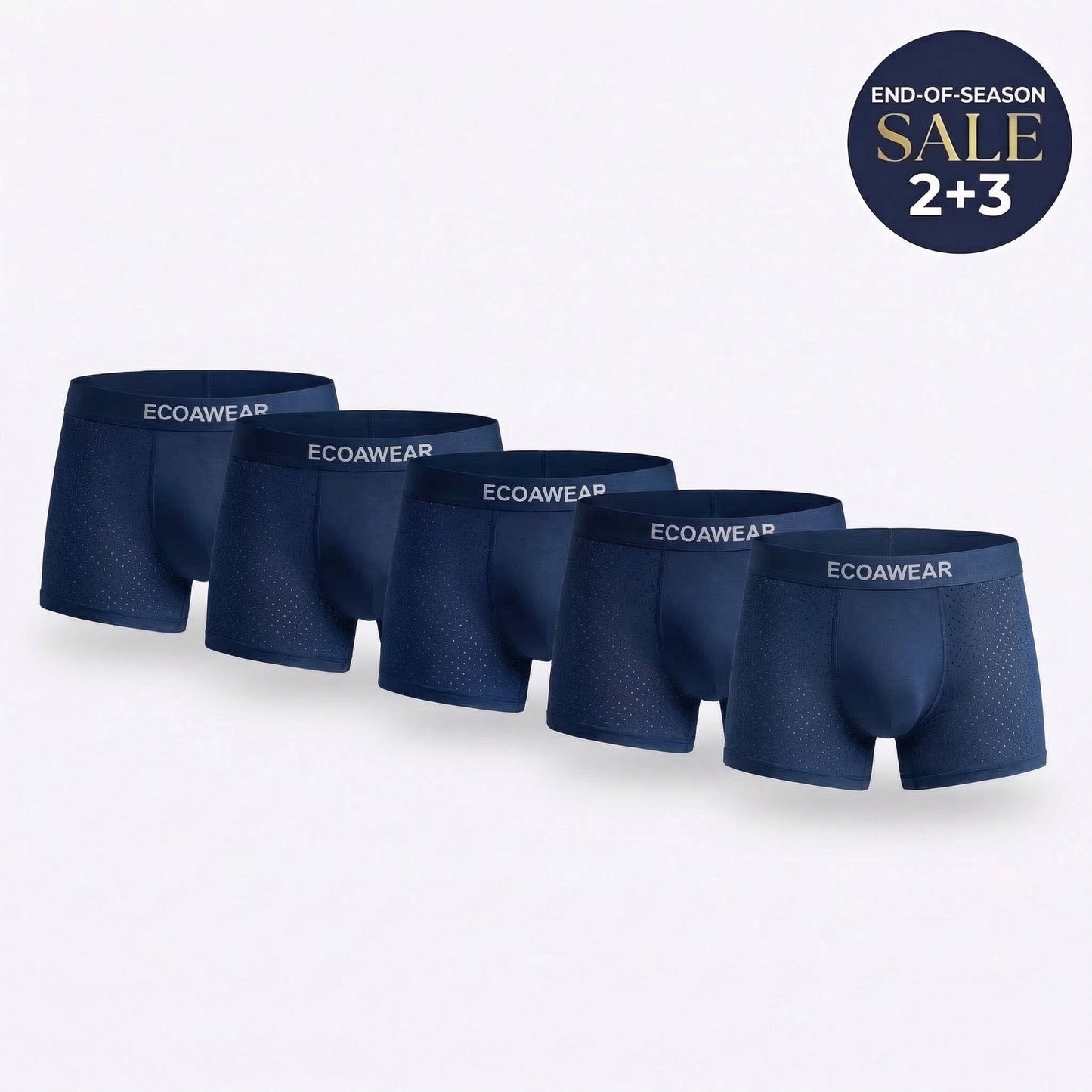 ECOAWEAR® Bamboo Boxers 2-Pack | Get 3 extra FREE